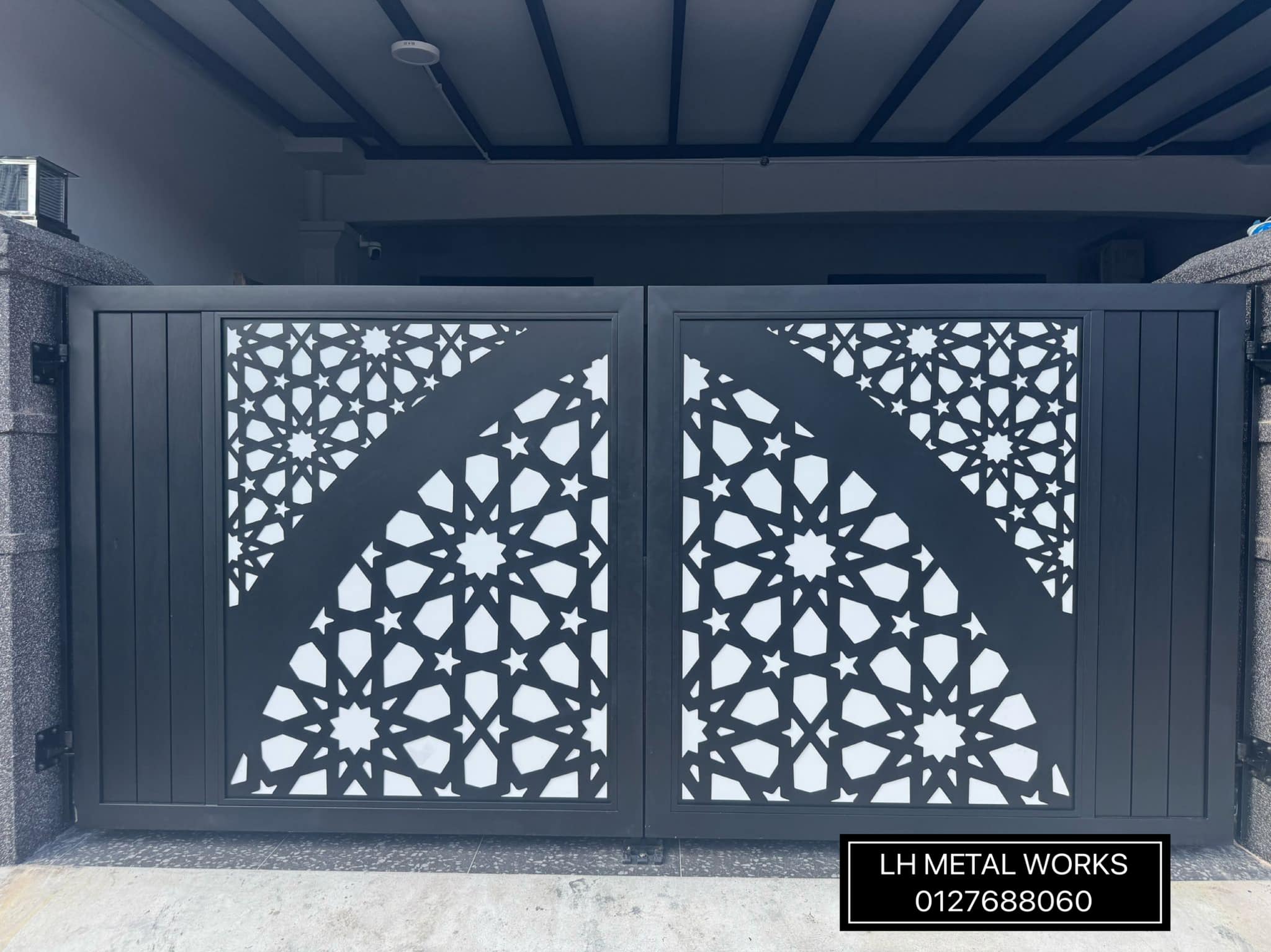Laser Cutting Open Gate